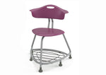 Haskell Education 360 Chair Platinum frame with Back & Bookbag Rack 18