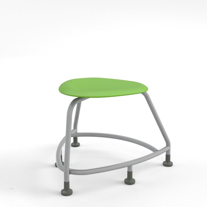 Haskell Education 360 Series Platinum frame School Chair without Back 18"H (TS2GX.18PL) - SchoolOutlet