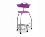 Haskell Education 360 Platinum frame Chair with Back & Bookbag Rack 30