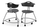 Haskell Education 360 Series Platinum frame Chair with Back 24