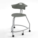 Haskell Education 360 Series Platinum frame Chair with Back 24