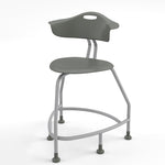Haskell Education 360 Series Platinum frame Chair with Back 24