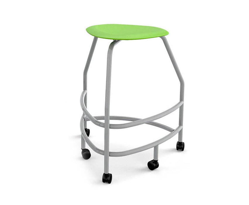 Haskell Education 360 Platinum frame Backless Chair 30"H without Back (TS5X0.30PL) - SchoolOutlet