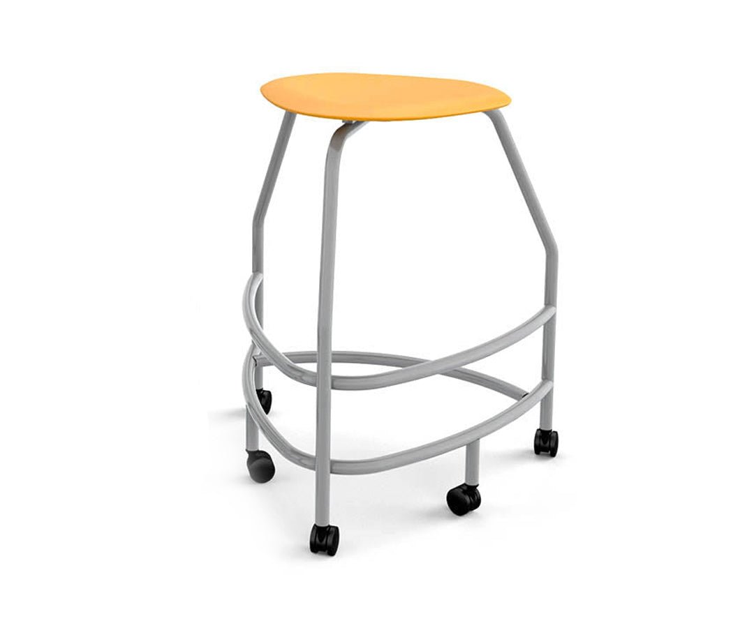 Haskell Education 360 Platinum frame Backless Chair 30"H without Back (TS5X0.30PL) - SchoolOutlet