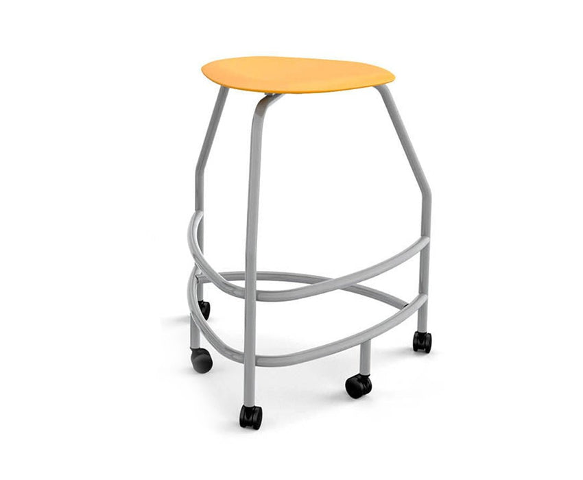 Haskell Education 360 Platinum frame Backless Chair 30"H without Back (TS5X0.30PL) - SchoolOutlet