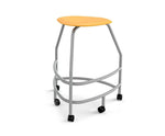 Haskell Education 360 Platinum frame Backless Chair 30