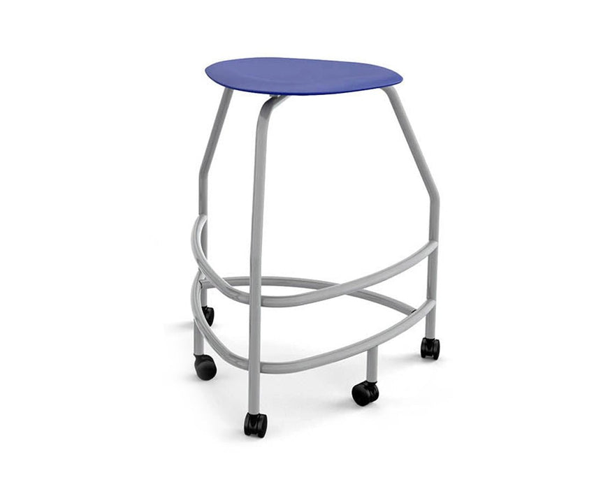 Haskell Education 360 Platinum frame Backless Chair 30"H without Back (TS5X0.30PL) - SchoolOutlet