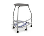 Haskell Education 360 Platinum frame Backless Chair with Bookbag Rack 30