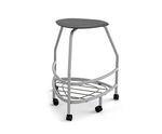 Haskell Education 360 Platinum frame Backless Chair with Bookbag Rack 30