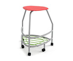 Haskell Education 360 Platinum frame Backless Chair with Bookbag Rack 30