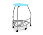 Haskell Education 360 Platinum frame Backless Chair with Bookbag Rack 30