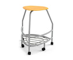 Haskell Education 360 Platinum frame Backless Chair with Bookbag Rack 30