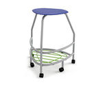 Haskell Education 360 Platinum frame Backless Chair with Bookbag Rack 30