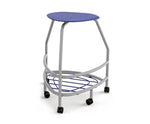Haskell Education 360 Platinum frame Backless Chair with Bookbag Rack 30