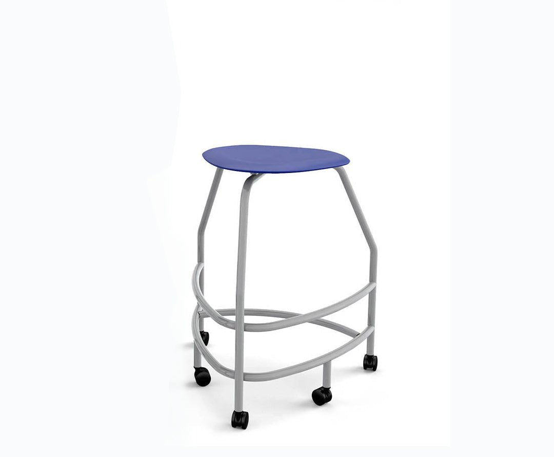 Haskell Education 360 Platinum frame Backless Chair 30"H without Back (TS5X0.30PL) - SchoolOutlet