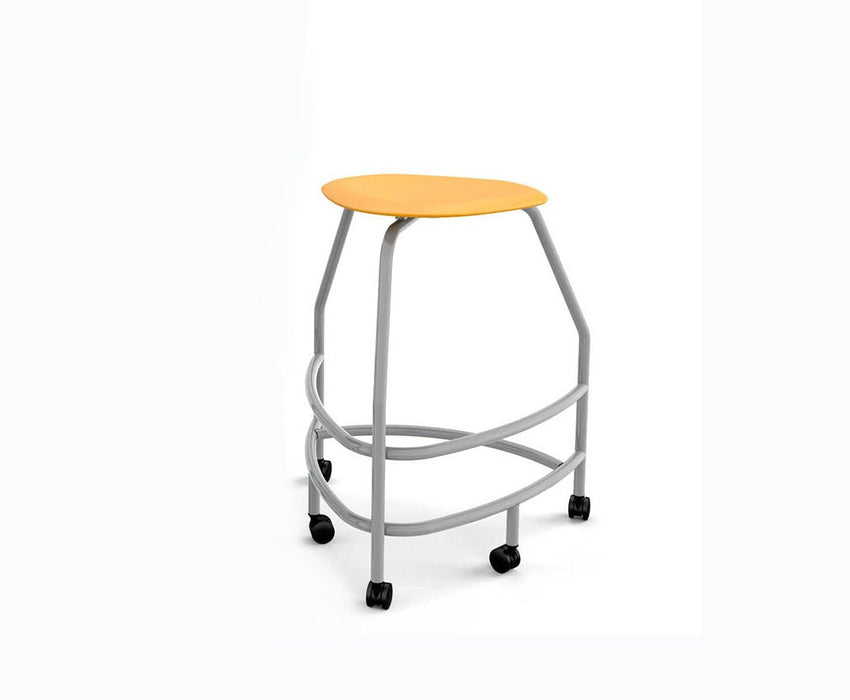 Haskell Education 360 Platinum frame Backless Chair 30"H without Back (TS5X0.30PL) - SchoolOutlet