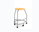 Haskell Education 360 Platinum frame Backless Chair 30