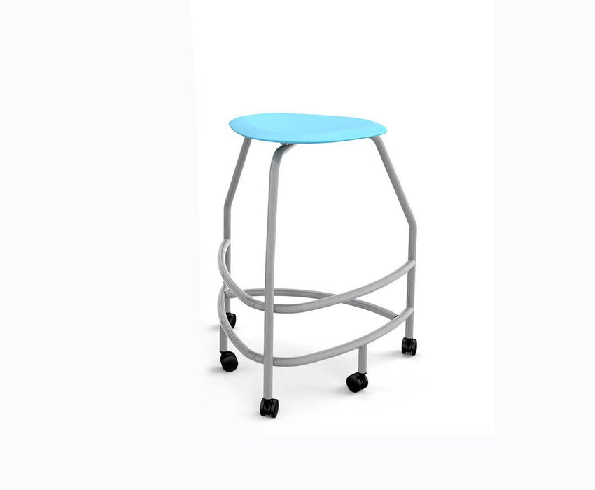 Haskell Education 360 Platinum frame Backless Chair 30"H without Back (TS5X0.30PL) - SchoolOutlet