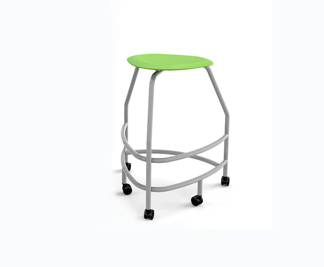 Haskell Education 360 Platinum frame Backless Chair 30"H without Back (TS5X0.30PL) - SchoolOutlet