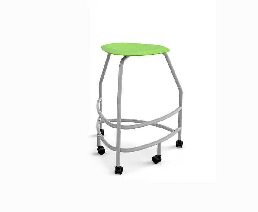 Haskell Education 360 Platinum frame Backless Chair 30"H without Back (TS5X0.30PL) - SchoolOutlet