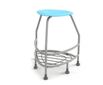 Haskell Education 360 Platinum frame Backless Chair with Bookbag Rack 30
