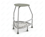 Haskell Education 360 Platinum frame Backless Chair with Bookbag Rack 30