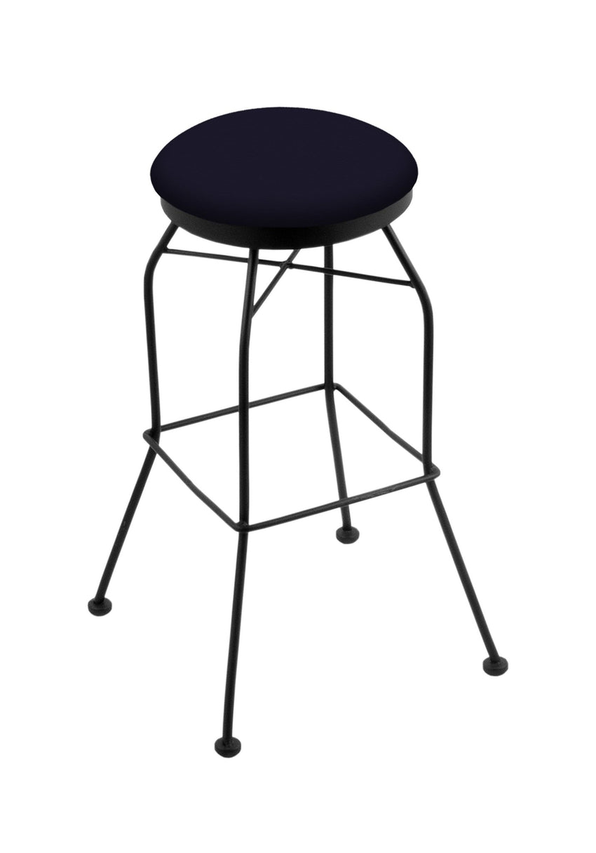 Holland Bar Stool 3020 30" Swivel Bar Stool with Black Wrinkle Finish (HBS - 3020 - Upholstery) - SchoolOutlet