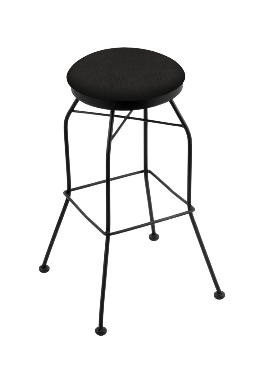 Holland Bar Stool 3020 30" Swivel Bar Stool with Black Wrinkle Finish (HBS - 3020 - Upholstery) - SchoolOutlet