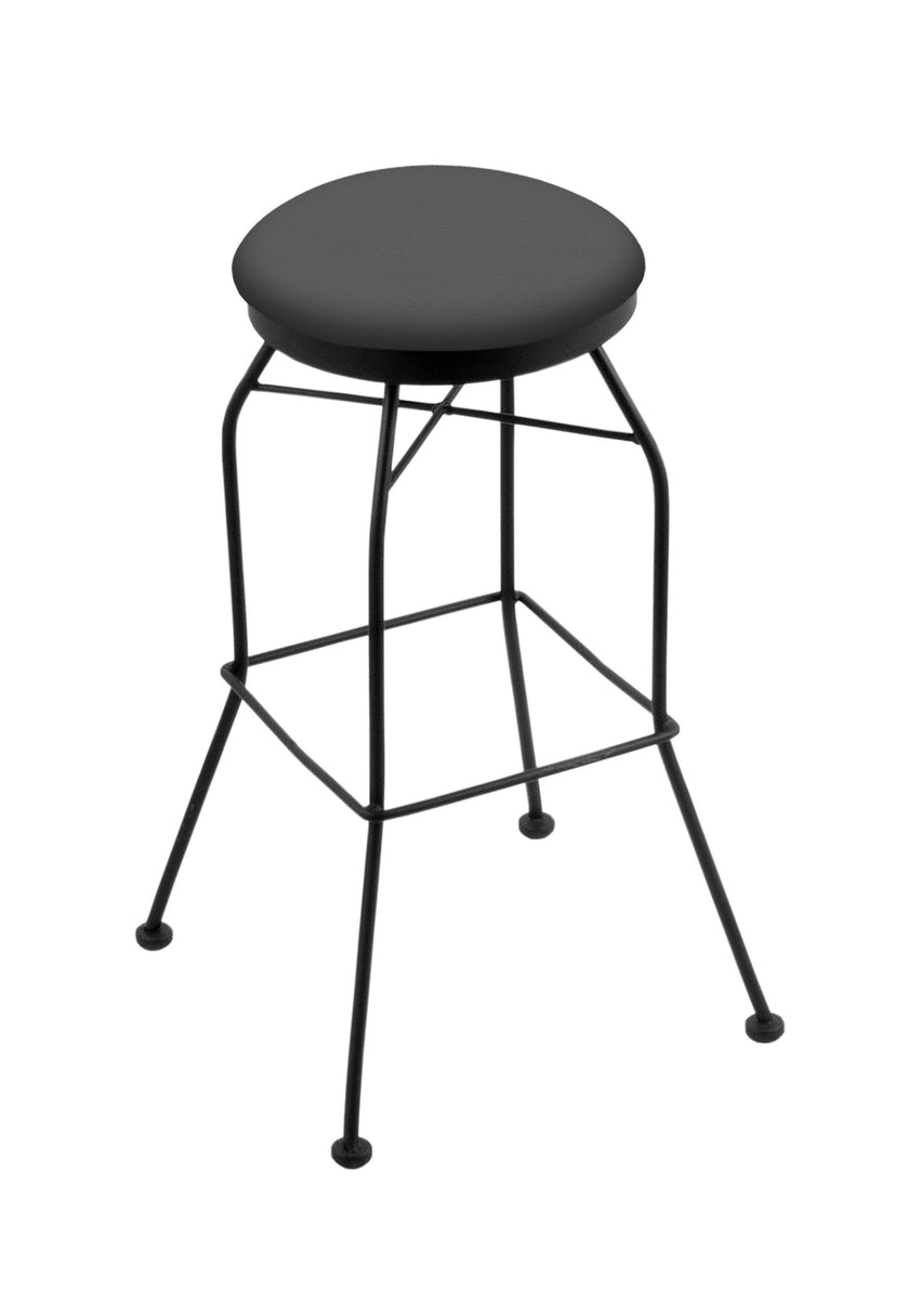 Holland Bar Stool 3020 30" Swivel Bar Stool with Black Wrinkle Finish (HBS - 3020 - Upholstery) - SchoolOutlet
