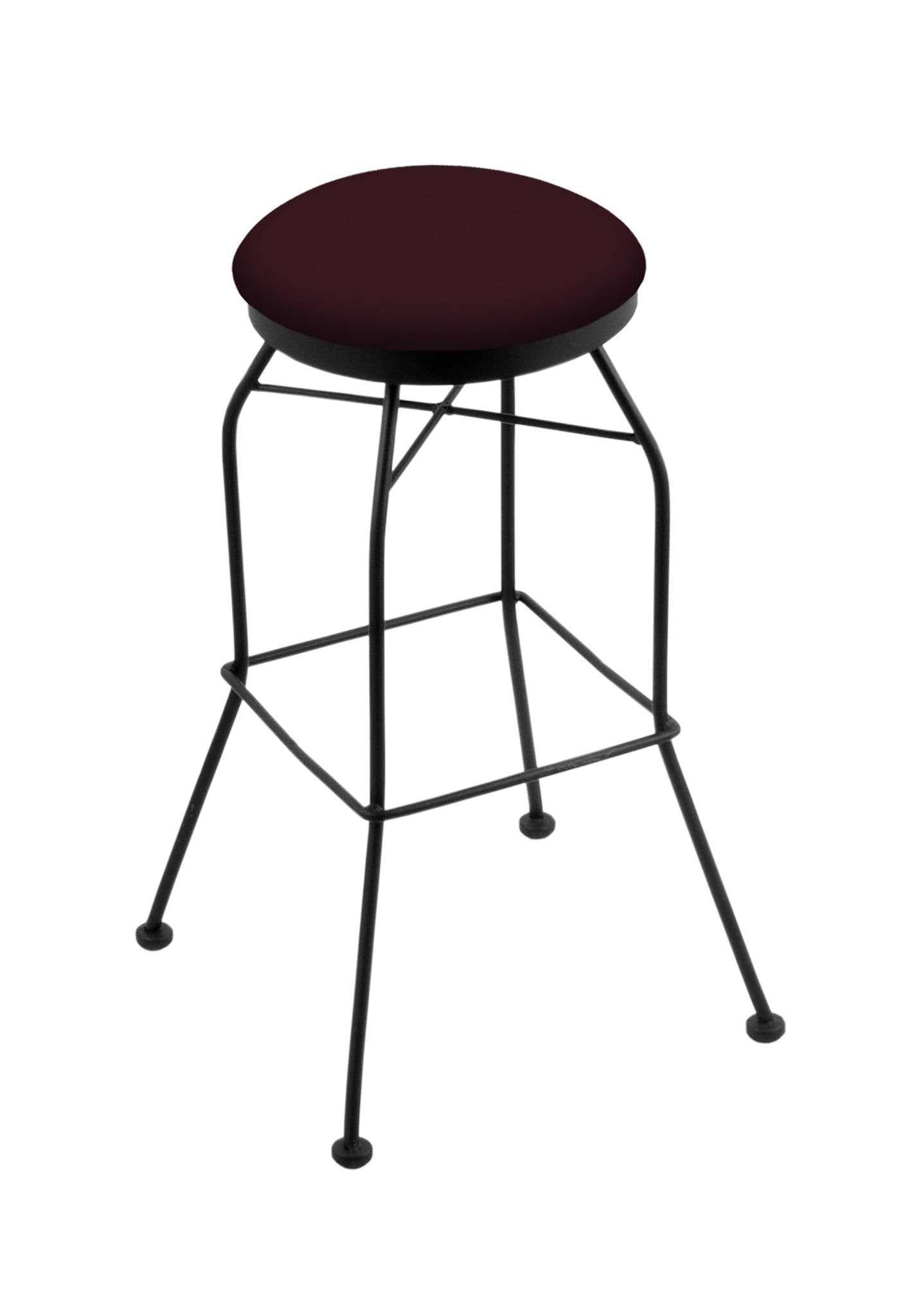 Holland Bar Stool 3020 30" Swivel Bar Stool with Black Wrinkle Finish (HBS - 3020 - Upholstery) - SchoolOutlet