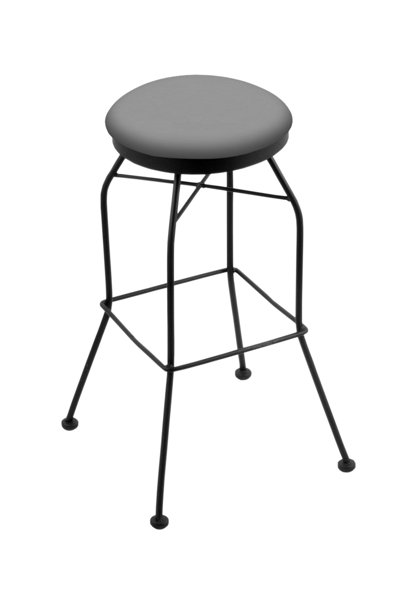 Holland Bar Stool 3020 30" Swivel Bar Stool with Black Wrinkle Finish (HBS - 3020 - Upholstery) - SchoolOutlet