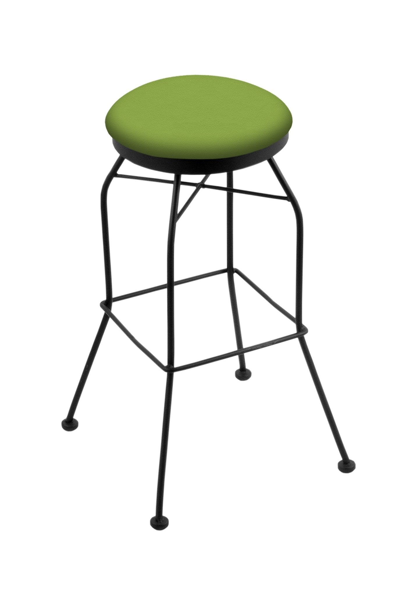Holland Bar Stool 3020 30" Swivel Bar Stool with Black Wrinkle Finish (HBS - 3020 - Upholstery) - SchoolOutlet