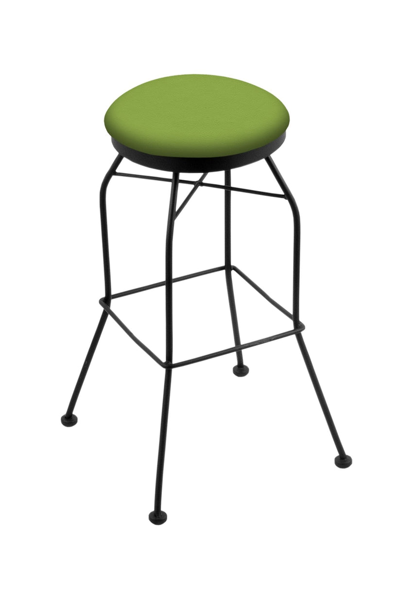 Holland Bar Stool 3020 30" Swivel Bar Stool with Black Wrinkle Finish (HBS - 3020 - Upholstery) - SchoolOutlet