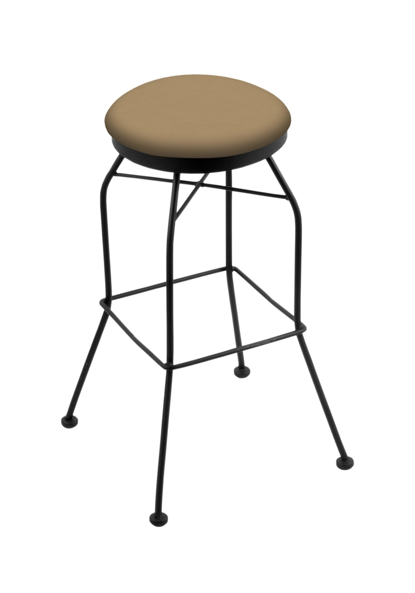 Holland Bar Stool 3020 30" Swivel Bar Stool with Black Wrinkle Finish (HBS - 3020 - Upholstery) - SchoolOutlet
