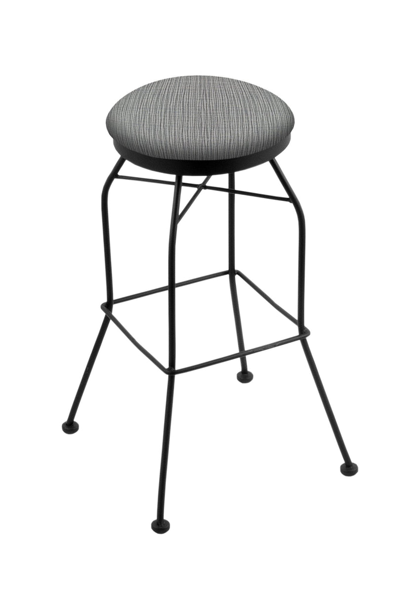 Holland Bar Stool 3020 30" Swivel Bar Stool with Black Wrinkle Finish (HBS - 3020 - Upholstery) - SchoolOutlet