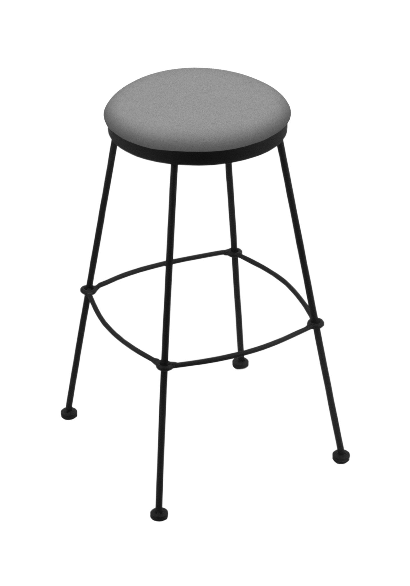 Holland Bar Stool 3030 25" Stationary Counter Stool with Black Wrinkle Finish (HBS - 3030 - Upholstery) - SchoolOutlet