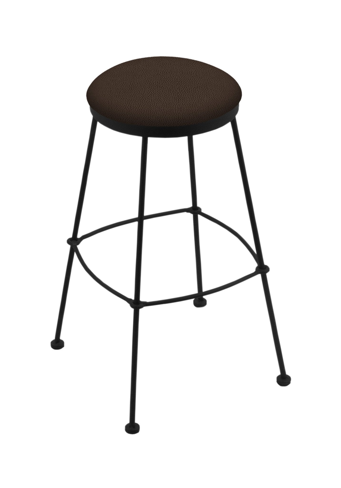 Holland Bar Stool 3030 25" Stationary Counter Stool with Black Wrinkle Finish (HBS - 3030 - Upholstery) - SchoolOutlet
