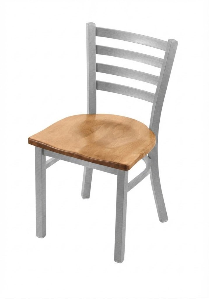 Holland Bar Stool 400 Jackie 18" Chair (HBS-400-Chair-Wood) - SchoolOutlet