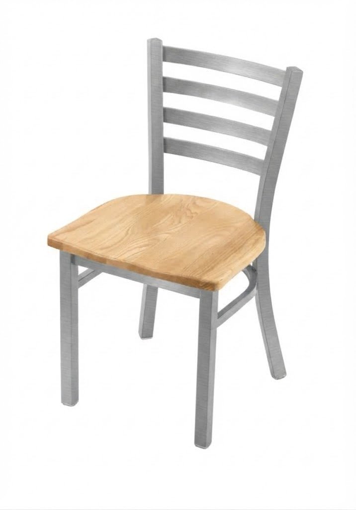 Holland Bar Stool 400 Jackie 18" Chair (HBS-400-Chair-Wood) - SchoolOutlet