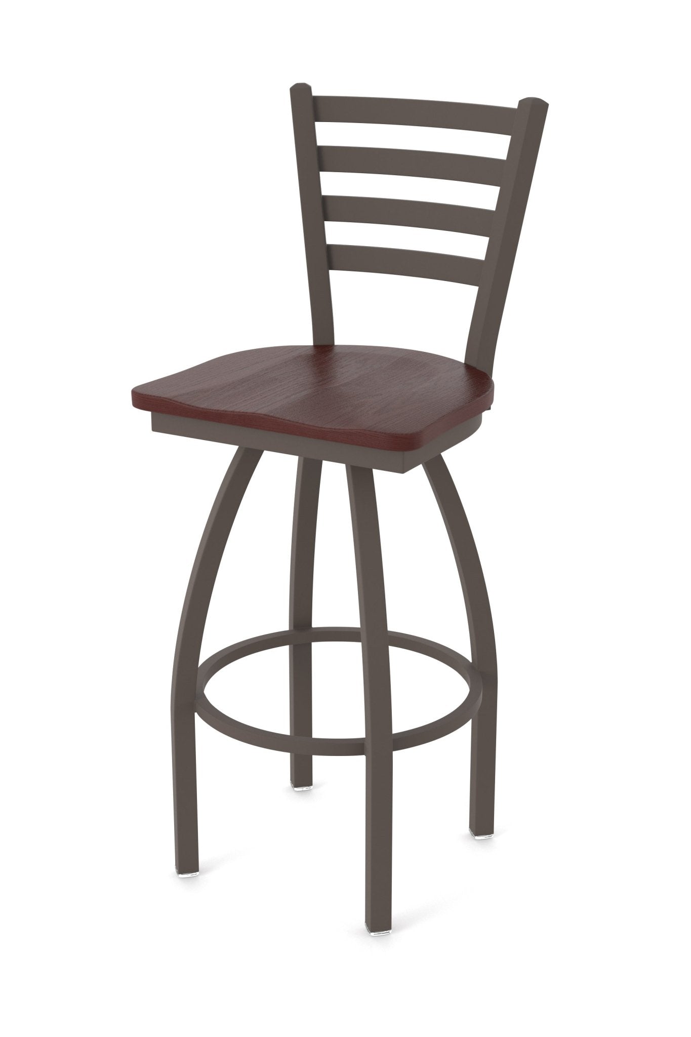 Holland Bar Stool 410 Jackie Swivel Counter Stool 25" (HBS - 410 - CounterStool - Wood) - SchoolOutlet