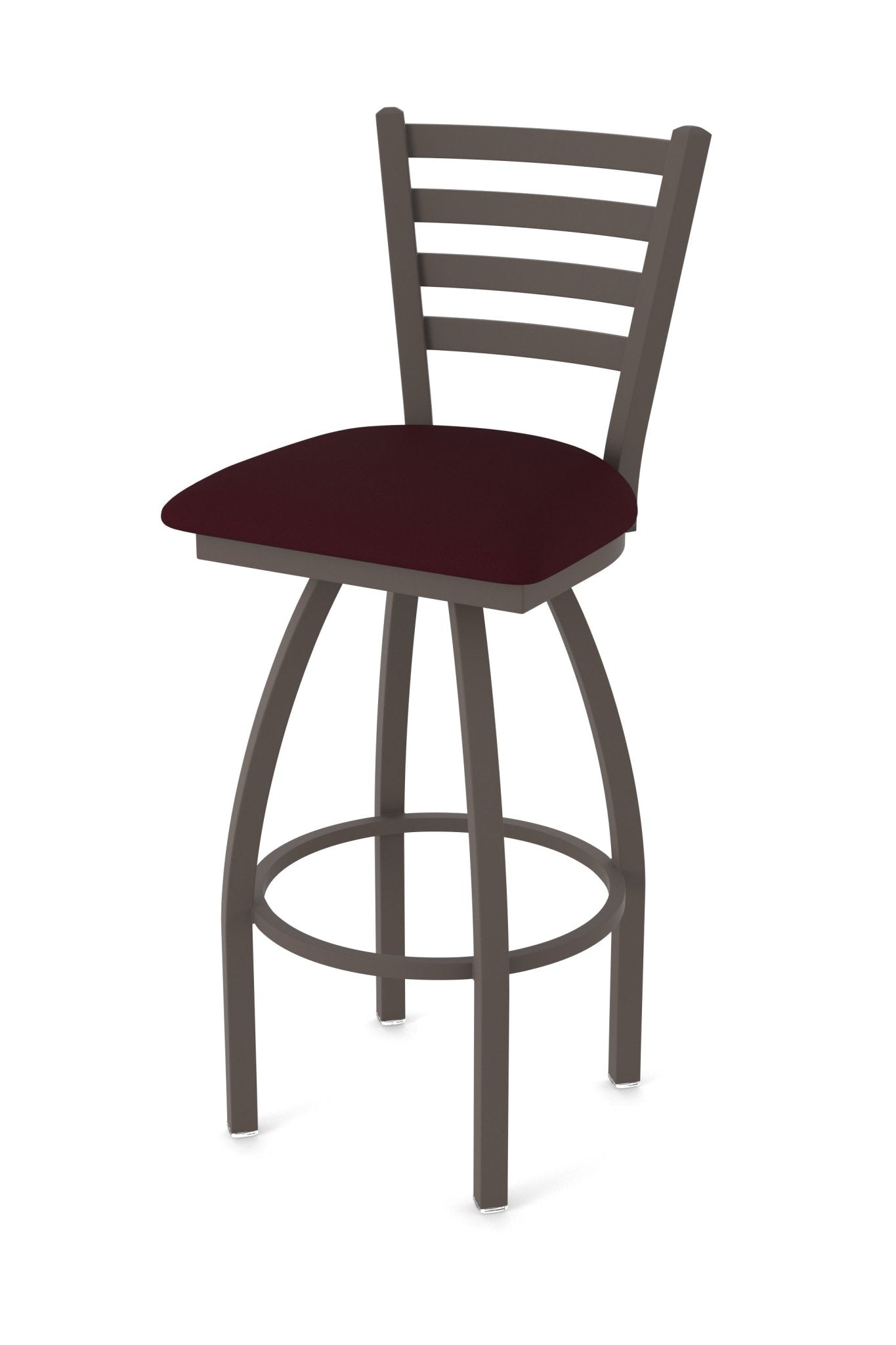 Holland Bar Stool 410 Jackie Swivel Bar Stool 30" (HBS - 410 - BarStool - Upholstery) - SchoolOutlet