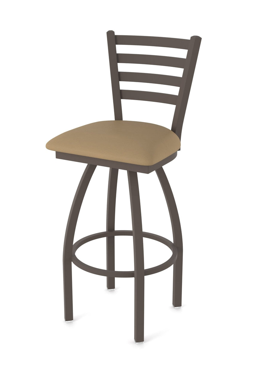 Holland Bar Stool 410 Jackie Swivel Bar Stool 30" (HBS - 410 - BarStool - Upholstery) - SchoolOutlet