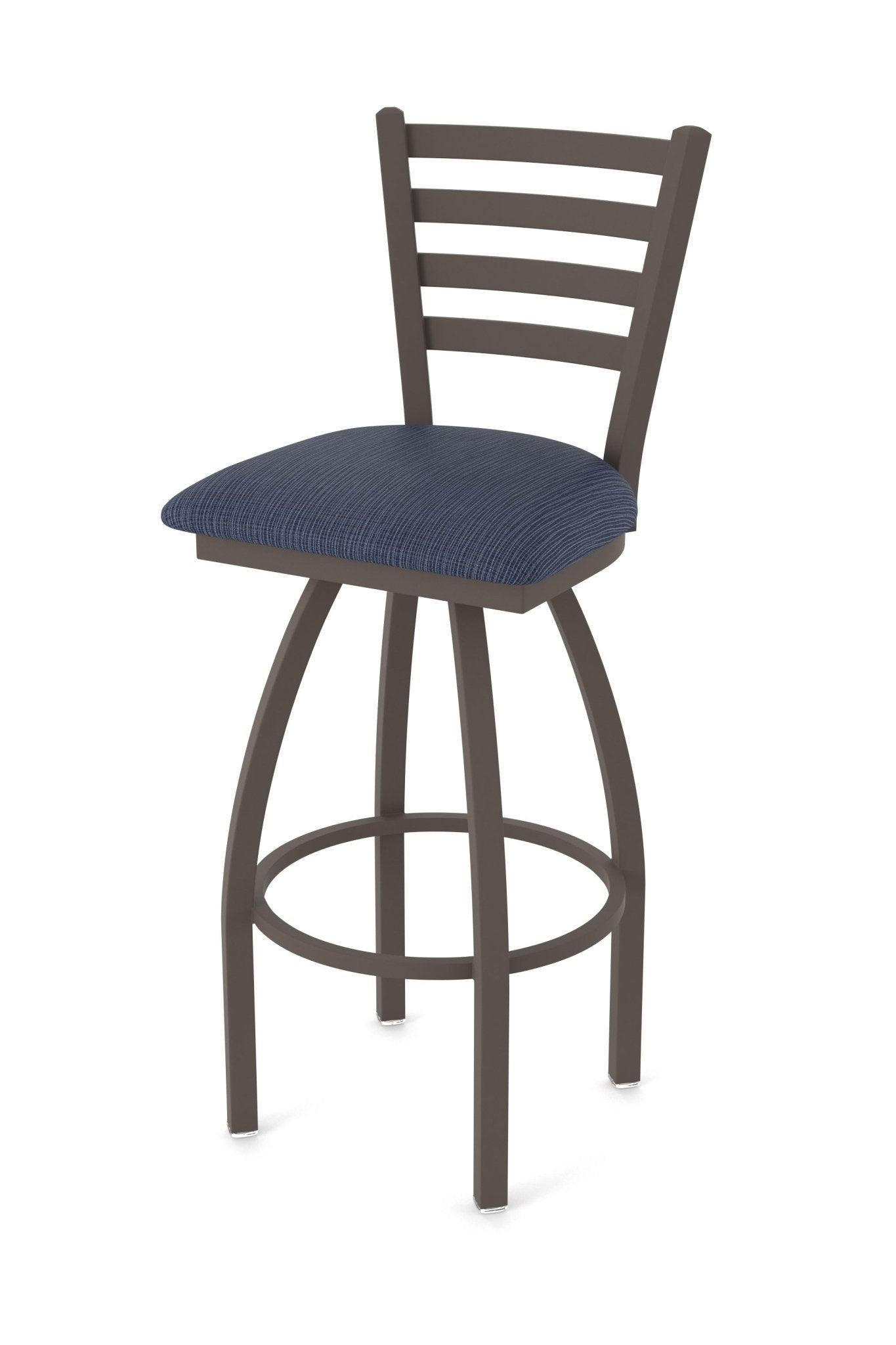 Holland Bar Stool 410 Jackie Swivel Bar Stool 30" (HBS - 410 - BarStool - Upholstery) - SchoolOutlet