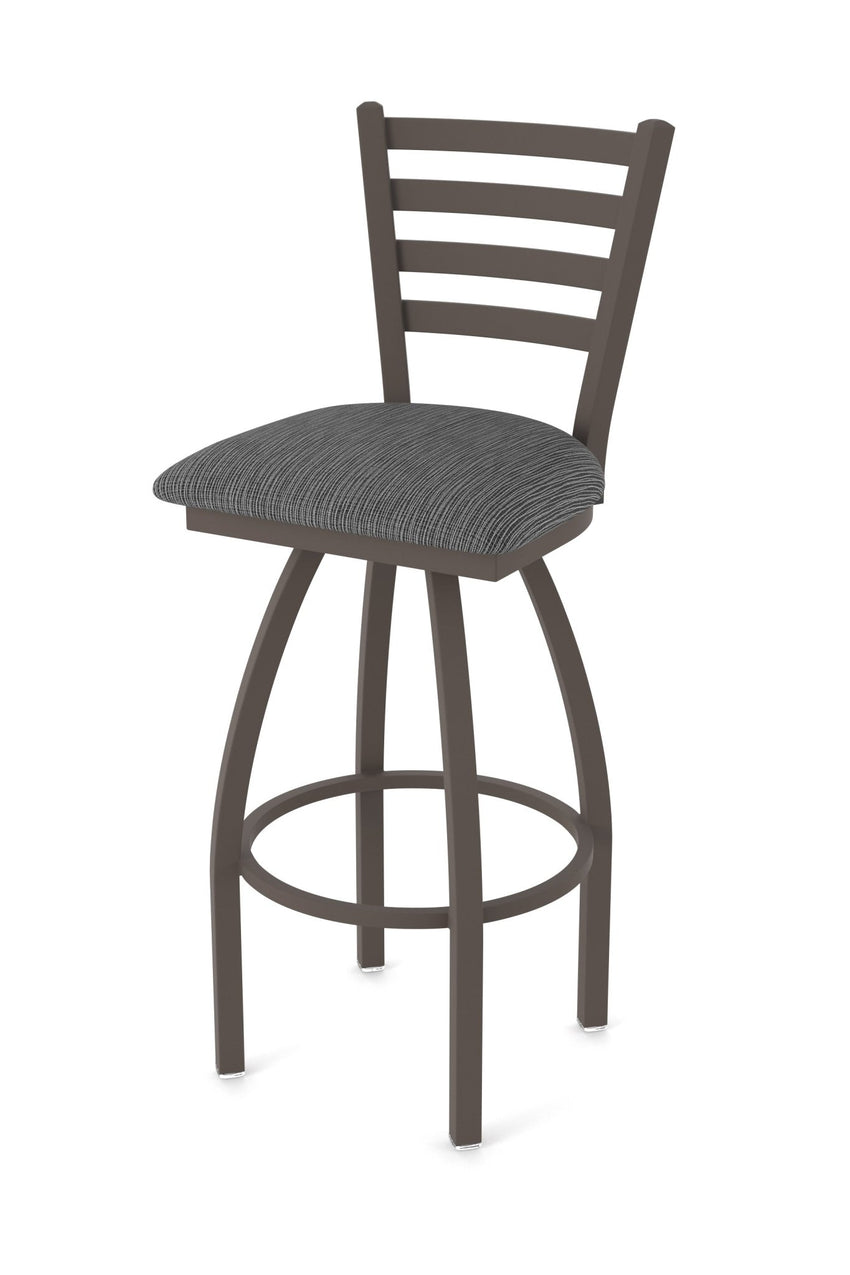 Holland Bar Stool 410 Jackie Swivel Bar Stool 30" (HBS - 410 - BarStool - Upholstery) - SchoolOutlet