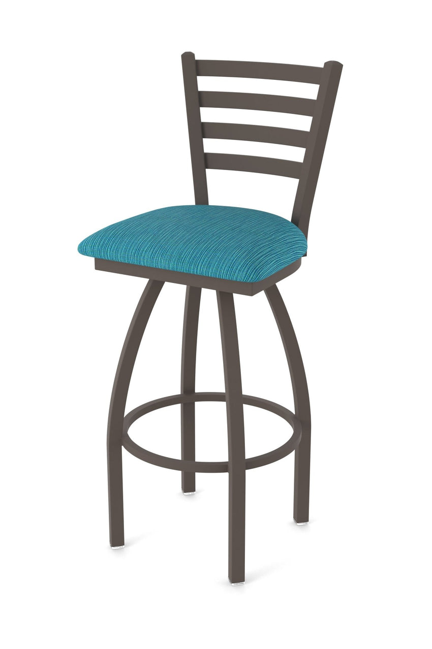 Holland Bar Stool 410 Jackie Swivel Bar Stool 30" (HBS - 410 - BarStool - Upholstery) - SchoolOutlet