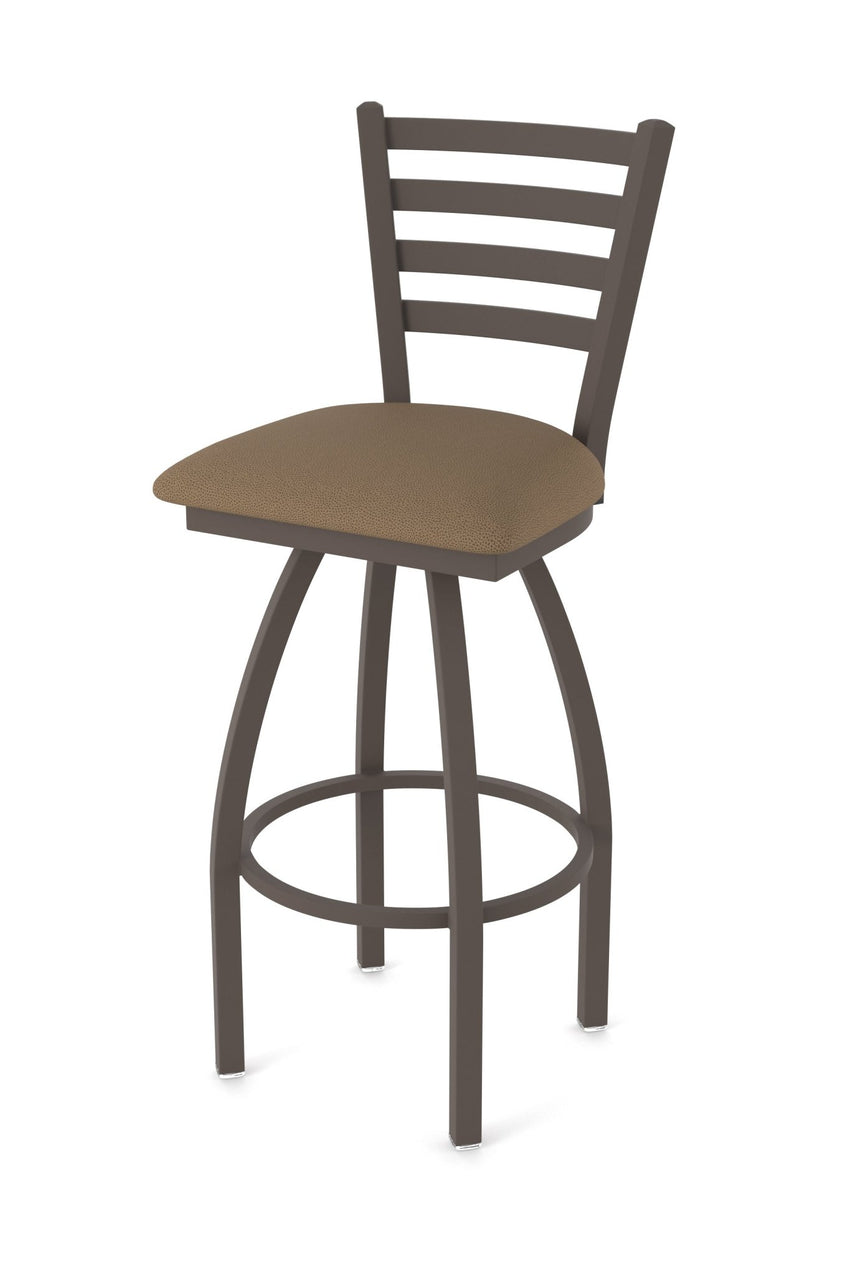 Holland Bar Stool 410 Jackie Swivel Bar Stool 30" (HBS - 410 - BarStool - Upholstery) - SchoolOutlet