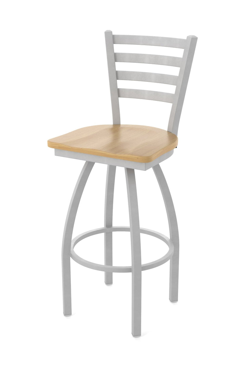 Holland Bar Stool 410 Jackie Swivel Bar Stool 30" (HBS - 410 - BarStool - Wood) - SchoolOutlet