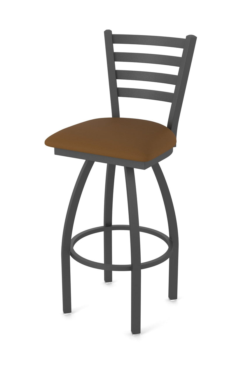 Holland Bar Stool 410 Jackie Swivel Bar Stool 30" (HBS - 410 - BarStool - Upholstery) - SchoolOutlet