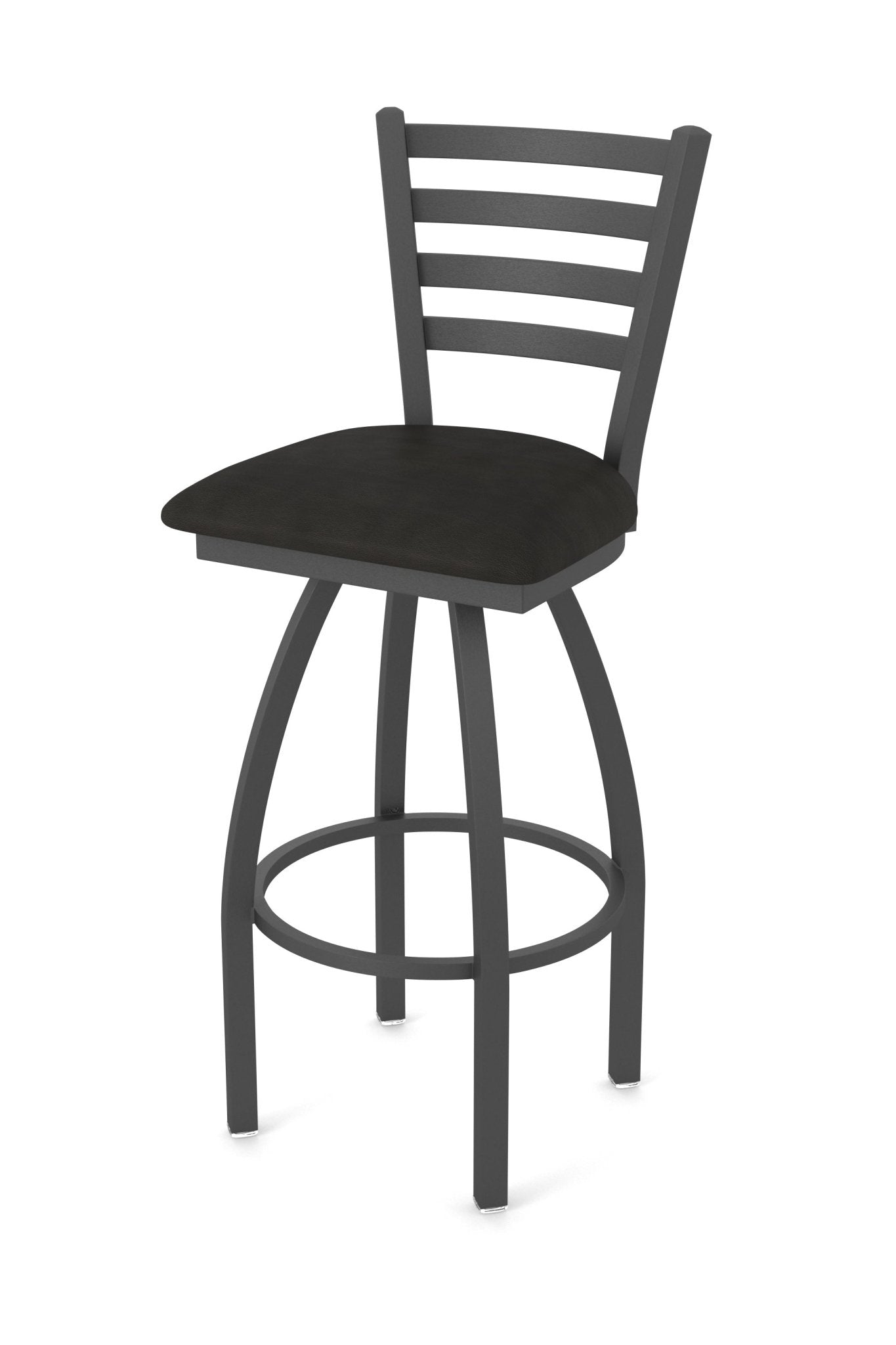 Holland Bar Stool 410 Jackie Swivel Bar Stool 30" (HBS - 410 - BarStool - Upholstery) - SchoolOutlet