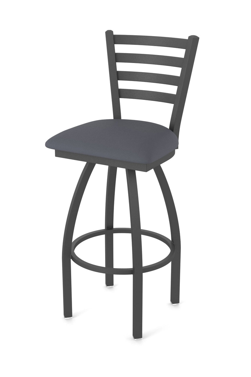 Holland Bar Stool 410 Jackie Swivel Bar Stool 30" (HBS - 410 - BarStool - Upholstery) - SchoolOutlet